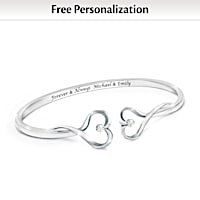Forever & Always Personalized Diamond Bracelet