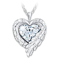 Love Lives On Forever Remembrance Pendant Necklace