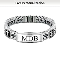Proud To Call You My Son Personalized Bracelet
