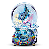 Ocean's Treasures Glitter Globe
