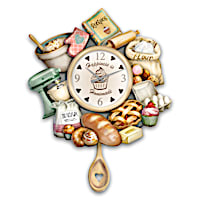 "Homemade Happiness" Wall Clock Celebrates The Joy Of Baking