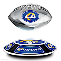 Los Angeles Rams Levitating Football Sculpture