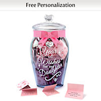 Heartfelt Wishes For My Daughter Personalized Wish Jar