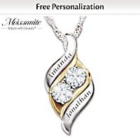 Loving Embrace Personalized Pendant Necklace