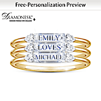 Built On Love Personalized Ring Set