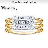 Built On Love Personalized Ring Set