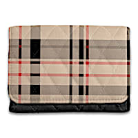 "All About Plaid" RFID Blocking Trifold Wallet