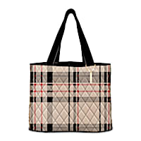 All About Plaid Tote Bag