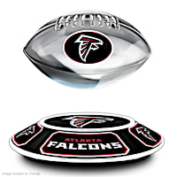 Falcons Levitating Football Lights Up And Spins