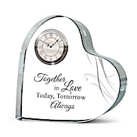 Forever Loved Time With You Clock