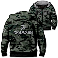 U.S. Marines Camo Men's Hoodie