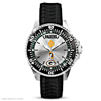 "Throwback Green Bay Packers" Men's Logo Watch