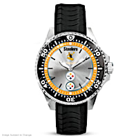 Throwback Pittsburgh Steelers Men's Watch