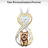 Personalized Dog Pendant Necklace: Choose Your Breed