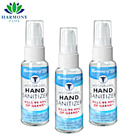 Moisturizing Hand Sanitizer Set Kills 99.9&#37; Of Germs
