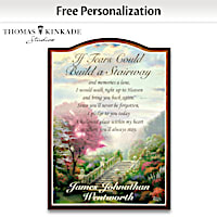 Thomas Kinkade Forever In Your Heart Personalized Wall Decor