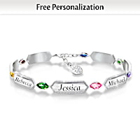 Connected By Love Personalized Bracelet