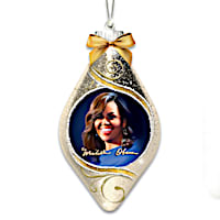 Michelle Obama Ornament