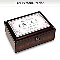 Daughter, You're One Of A Kind Personalized Music Box
