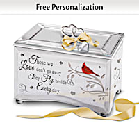 Always Beside Me Personalized Music Box