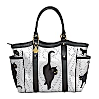 Hans R&#252;ttimann "On Quiet Paws" Tote Bag With Paw Charm