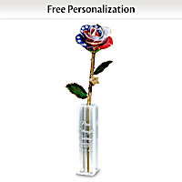 Patriotism Personalized Table Centerpiece