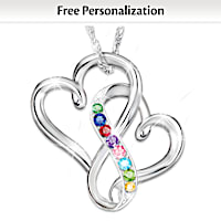 A Mother's Love Personalized Pendant Necklace