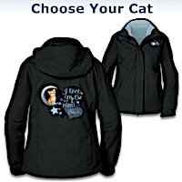 I Love My Cat To The Moon And Back Women's Jacket