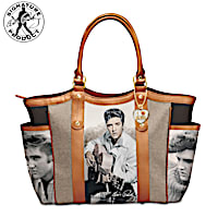 I Love Elvis Tote Bag