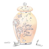 "Loving Wishes For My Friend" Heirloom Porcelain Musical Jar
