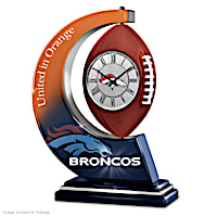 Denver Broncos Clock