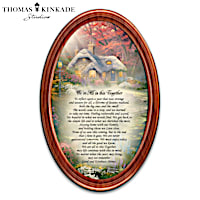 Thomas Kinkade We're All In This Together Wall Decor
