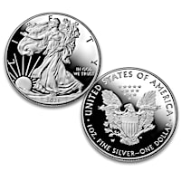 The 2021 Silver Eagle Proof Type 1 Coin