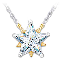 Shining Star Daughter Pendant Necklace