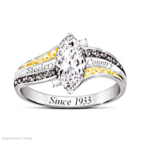 My Pittsburgh Steelers Showstopper Pride Women's Ring