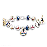 Braves 2021 World Series Champions Charm Bracelet