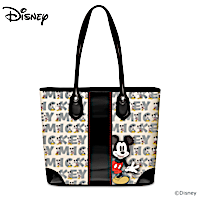 Disney Mickey Mouse Iconic Faux Leather Tote Bag