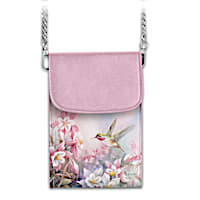 Lena Liu "Floral Enchantment" Crossbody Cell Phone Bag