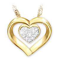 "Tus Quince Años" 15-Diamond Pendant Necklace
