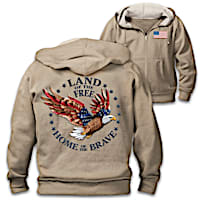 Land Of The Free Men's Hoodie