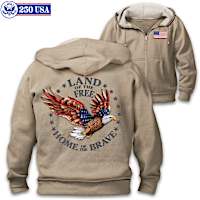 Land Of The Free Men's Hoodie