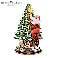 Thomas Kinkade Making Spirits Bright Christmas Tree