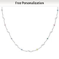 My Family, My Joy Personalized Necklace