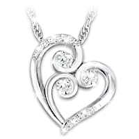 "Legacy Of Love" Diamond Heart Pendant