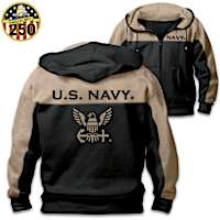 U.S. Navy Honor Full-Zip Men's Hoodie