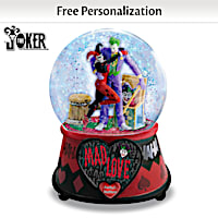 Mad Love Personalized Glitter Globe