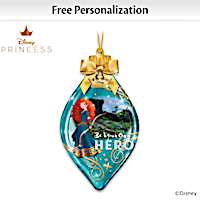 Disney Be Your Own Hero Personalized Ornament