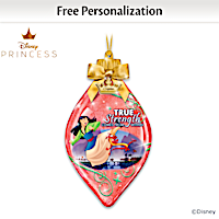Disney True Strength Comes From Within Personalized Ornament