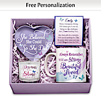 She Believed She Could Personalized Gift Box Set