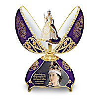 Queen Elizabeth II Peter Carl Fabérge-Style Musical Egg